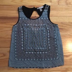 Printed Blouse/Tank Top